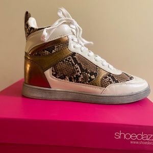 High Top Wedge Sneaker